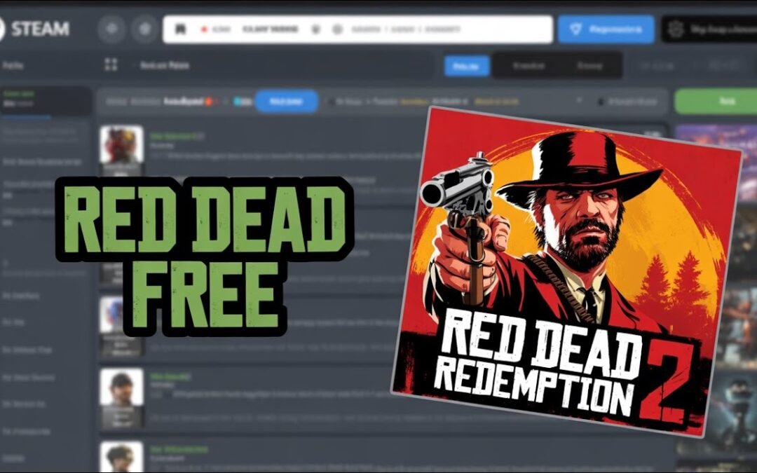 FREE STEAM ACCOUNT with red dead redemption 2