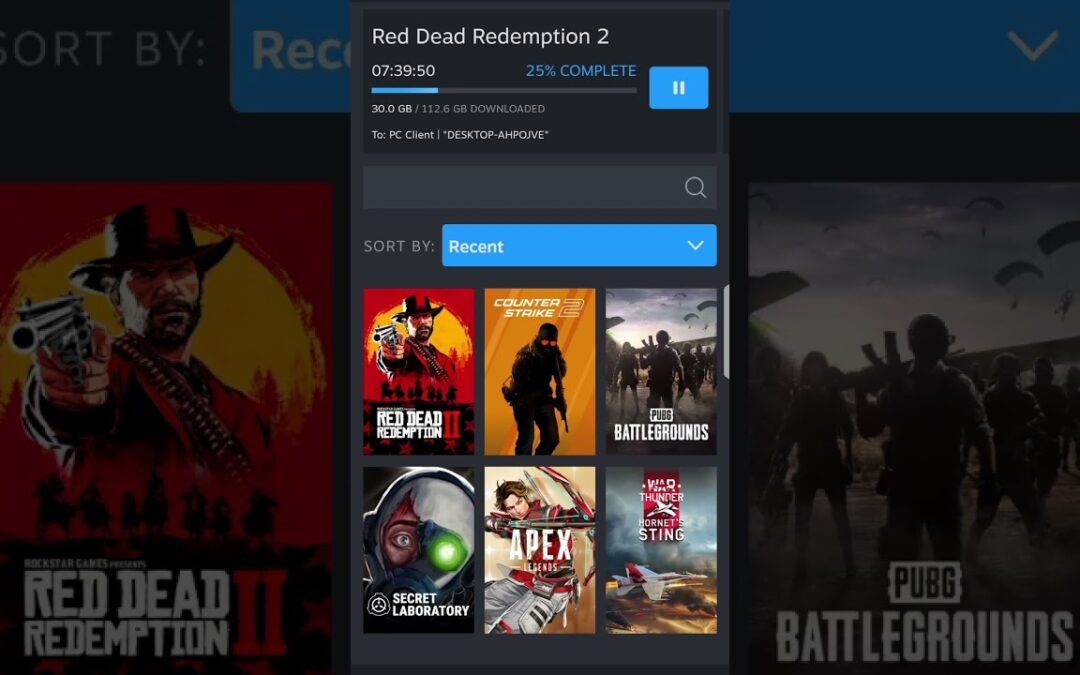 free steam account with RDR2