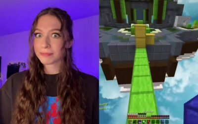 @hannahxxrose #duet with @leonardghg that was a GG moment #minecraft #bedwars #h…
