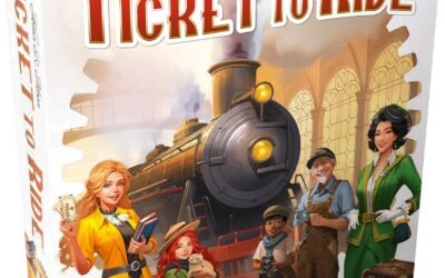 Asmodee Ticket to Ride Board Game (2025 Refresh) – A Cross-Country Train Adventure for Friends and Family, Strategy Game for Kids & Adults, Ages 8+, 2-5 Players, 30-60 Minute Playtime