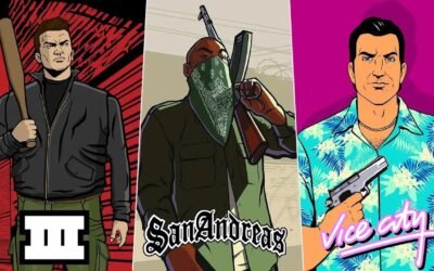 Grand Theft Auto 3, Vice City & San Andreas | 24/7 CHILL STREAM