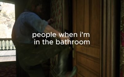 @gamepla.ys People when I’m in the bathroom. #rdr2 #reddeadredemption2 #memes #m…