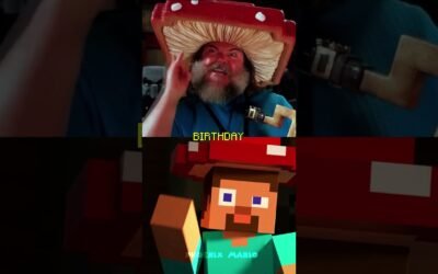 Minecraft Movie Birthday Rap song Original vs. ANIMATED