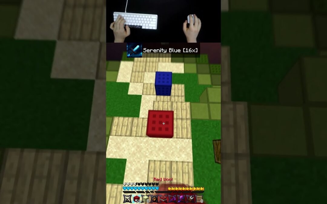 The BEST Bedwars Texture Pack – Serenity Blue [16x]