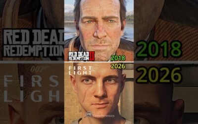 007 First Light VS RDR 2 – Face Details