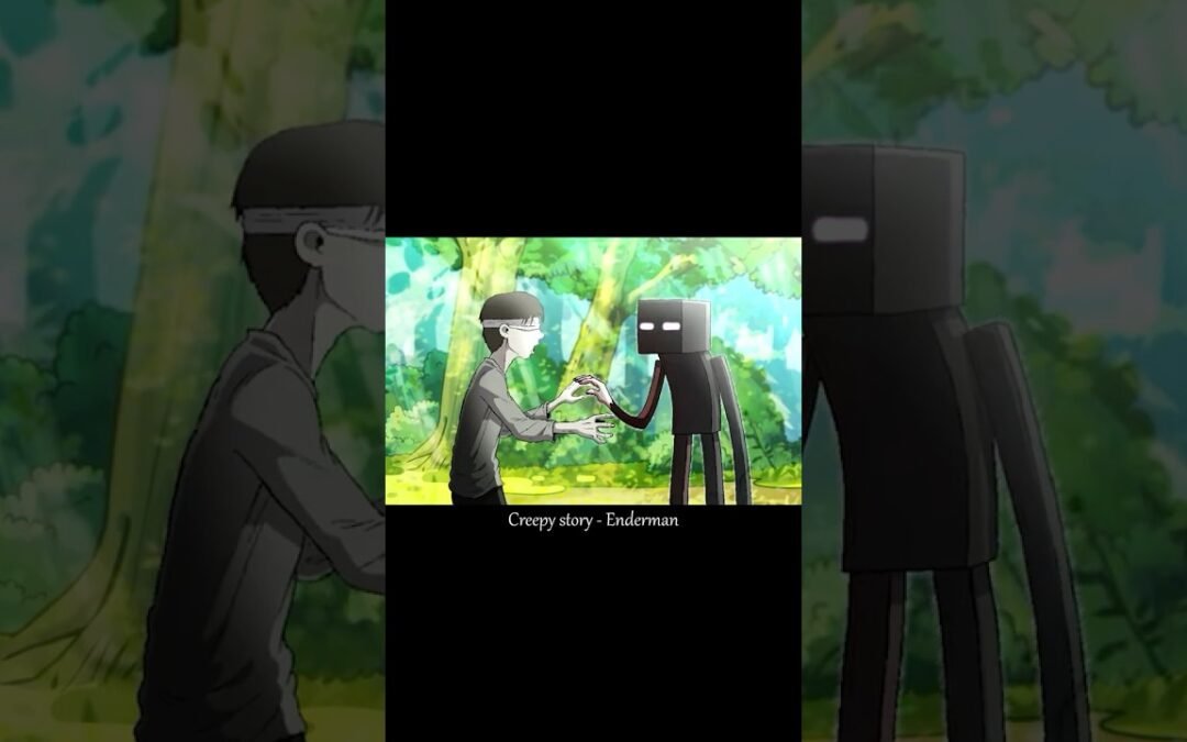 Don’t Touch us! – Minecraft Enderman #creepy  #enderman #minecraft