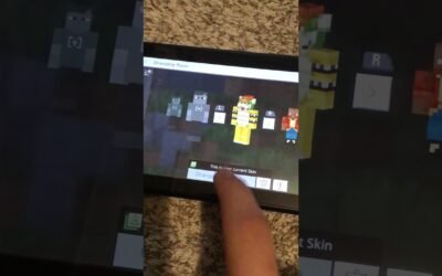 Can’t change skins on Minecraft Nintendo switch