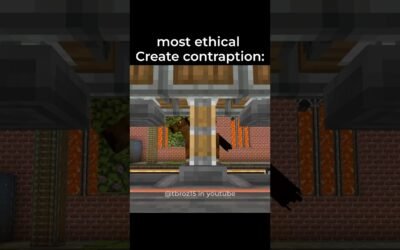 most ethical minecraft create mod contraptions: