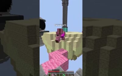 ANDROMEDA BRIDGE 💀⚡ #minecraft #shorts #bedwars