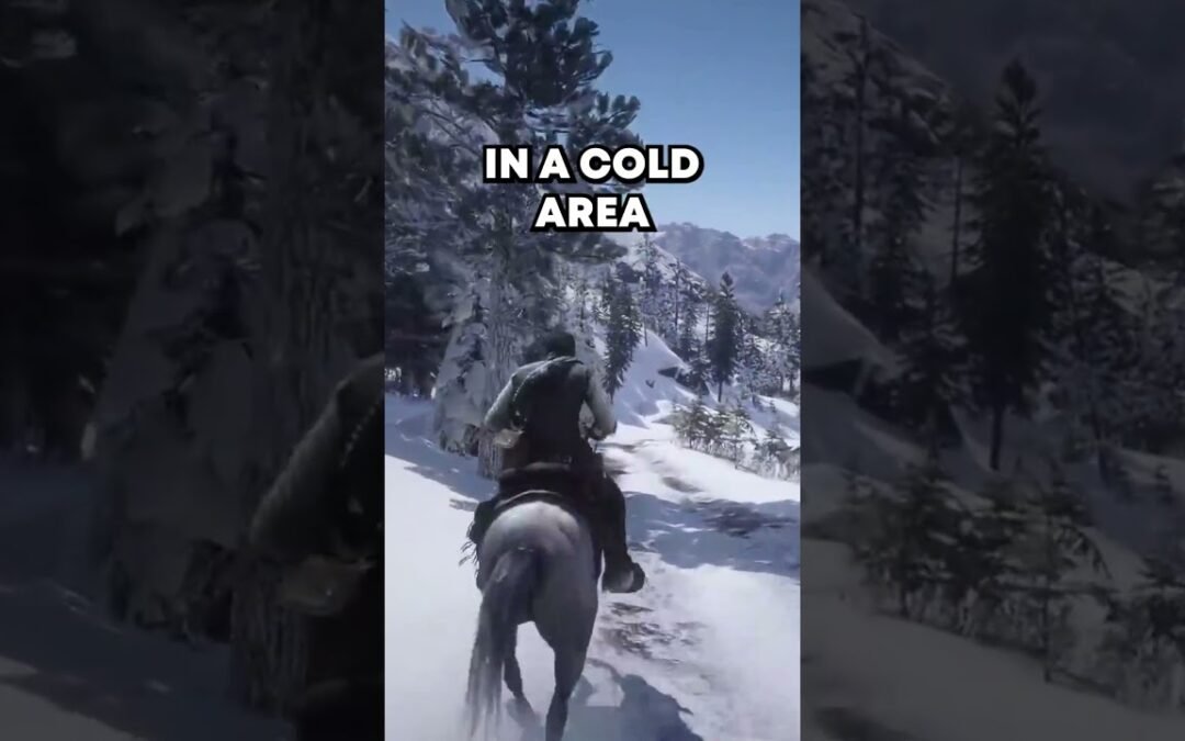 Steam on Horse Detail in Red Dead Redemption 2