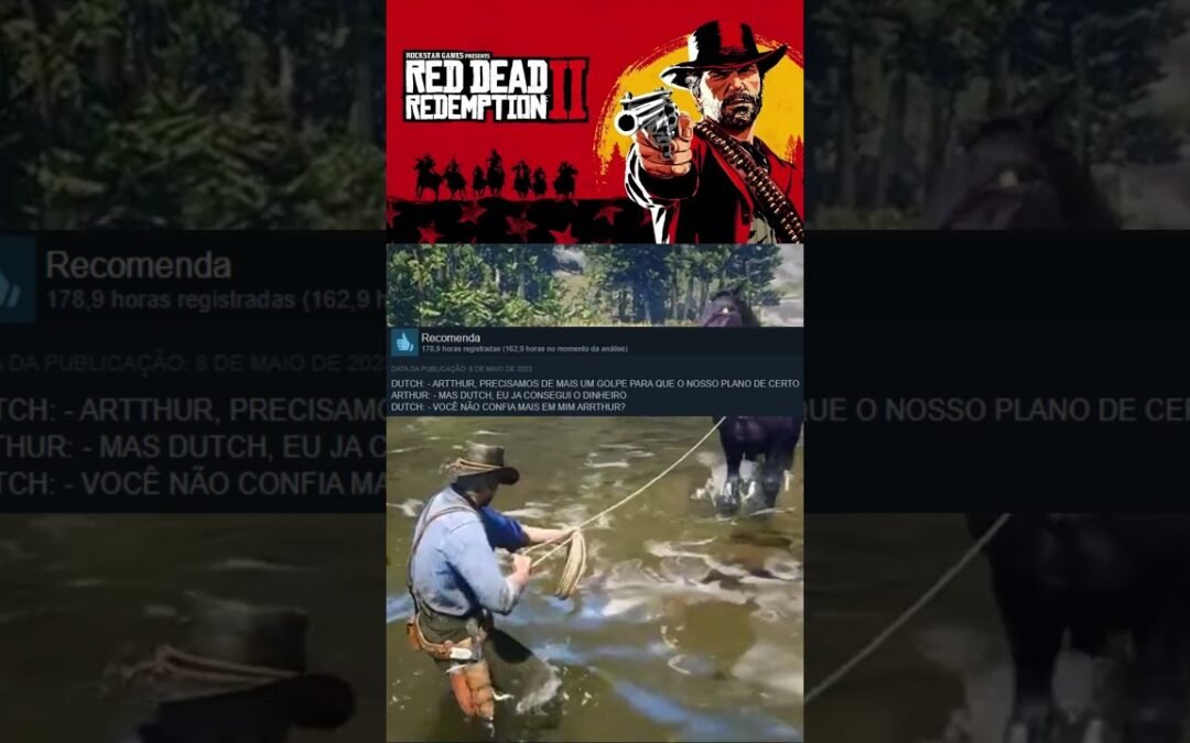 AS MELHORES RECOMENDAÇÕES DE “RED DEAD REDEMPTION 2″#shorts