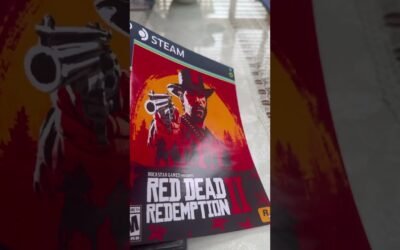 Steam red dead redemption 2 boxart cover case print insert print