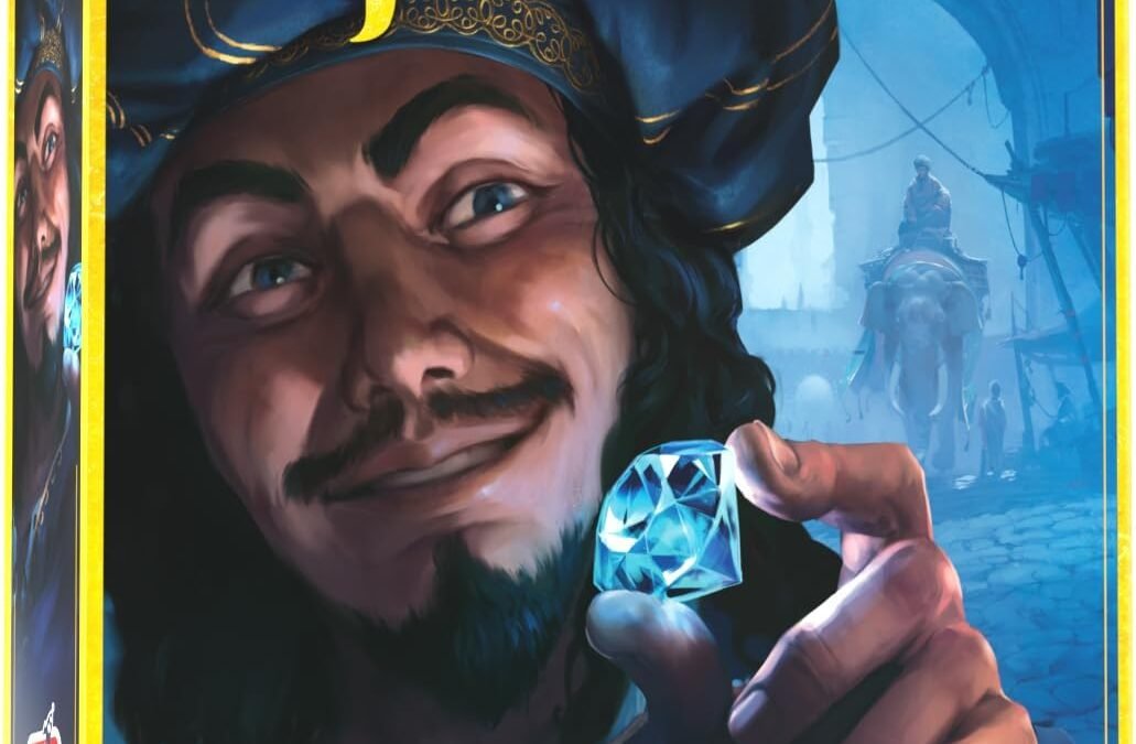 Asmodee Splendor Board Game – Gem Trading & Engine-Building Strategy for Adults & Families, Adult Board Games, Family Fun for Adults, 2-4 Players Ages 10+, 30 Minute Playtime