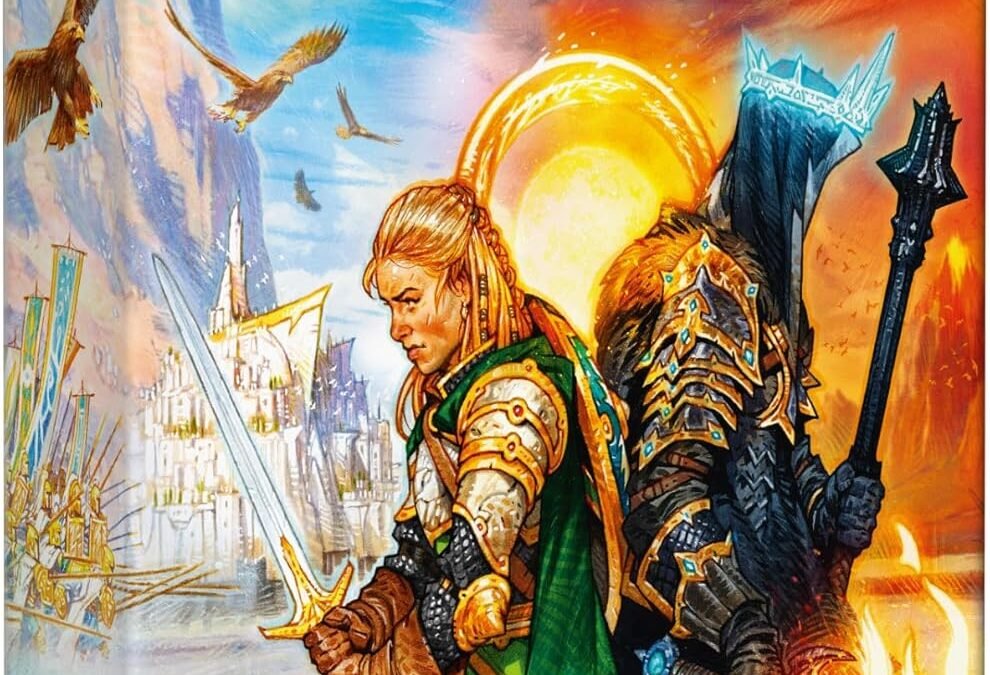 Asmodee The Lord of The Rings: Duel for Middle-Earth Board Game – Epic Strategy Game of Power and Conquest for Kids and Adults, Ages 10+, 2 Players, 30 Minute Playtime