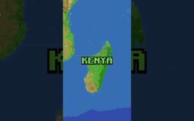 TOP 10 Countries on this Minecraft Earth Server…