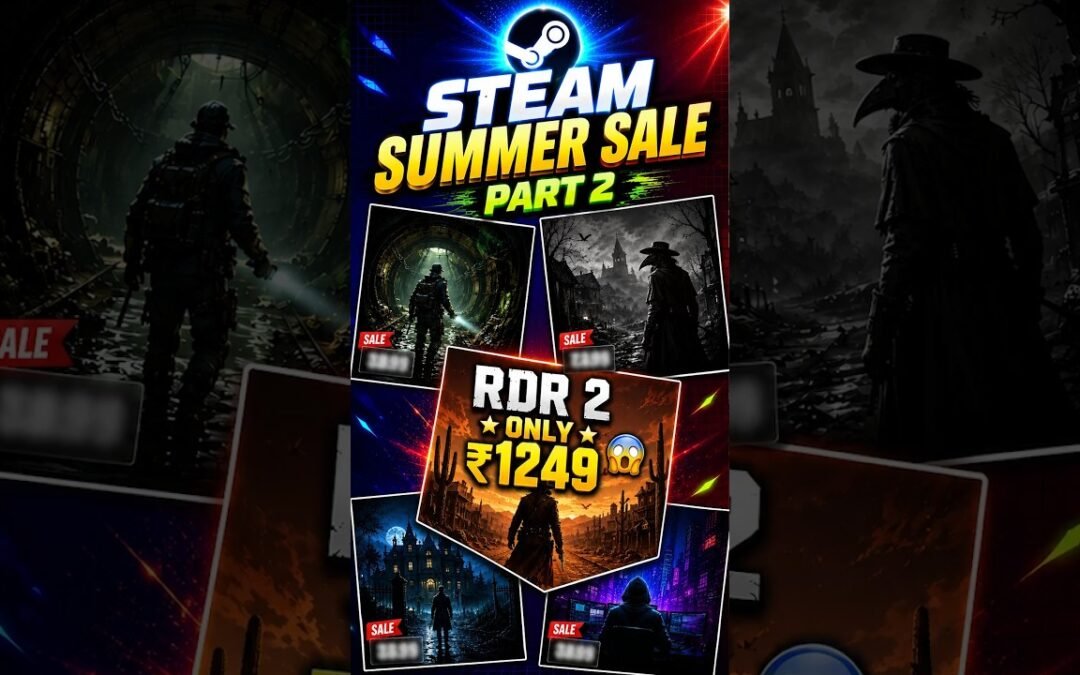 ₹75 AAA Games – Rdr 2 ₹1249😍🔥 #gaming #steam #ytshorts