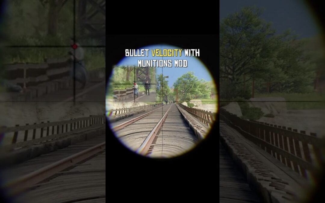 testing bullet VELOCITY mod  #rdr2 #reddeadredemption2 #gaming #reddeadredemption #pcgaming