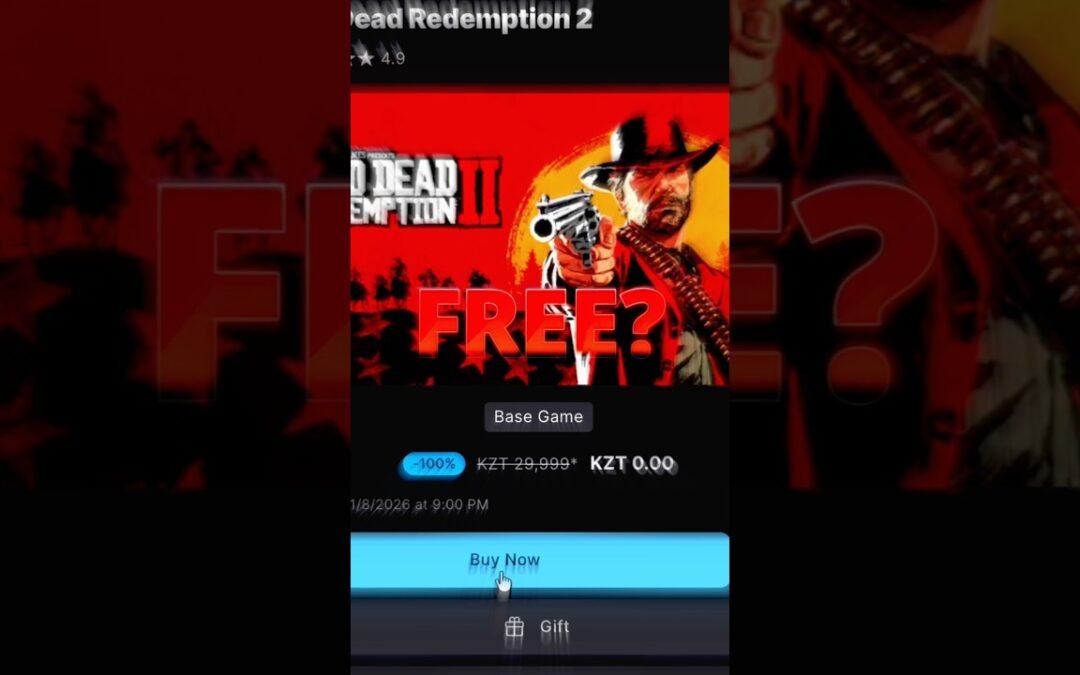 Get Red Dead Redemption 2 for Free 🎁