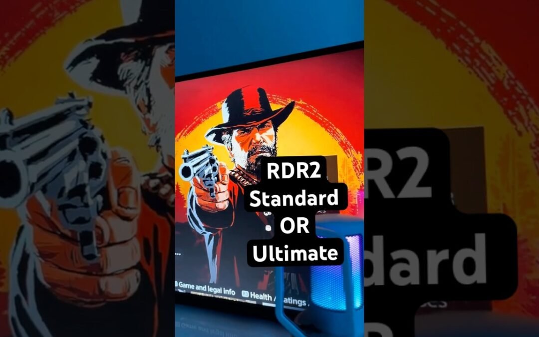 Red Dead Redemption 2 which one to buy Standard or Ultimate edition #gaming #playstationgamer #ps5