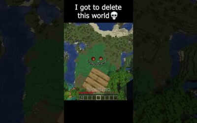 Minecraft scariest seed…