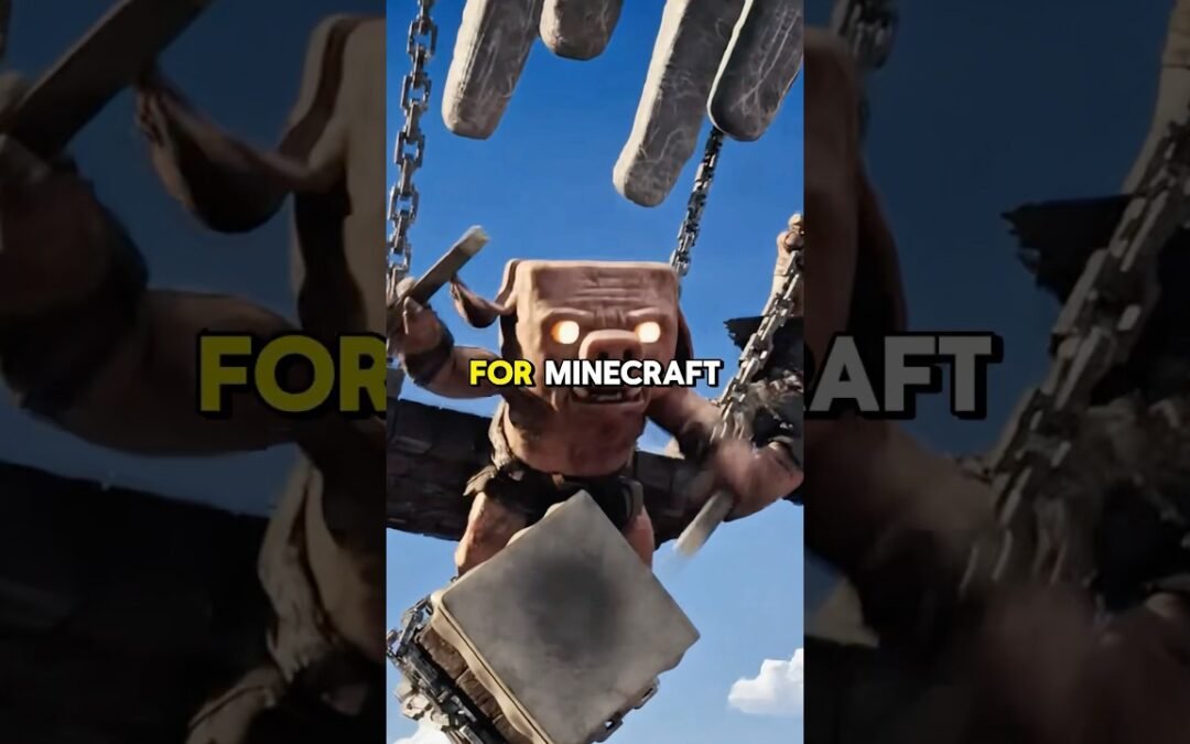 Did You Know For A Minecraft Movie… #minecraft #shorts