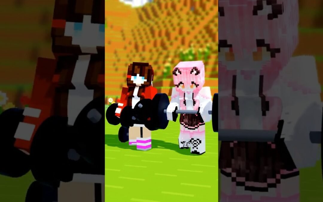JJ and Mikey Power-Up 💪🔥 Maizen Minecraft Animation