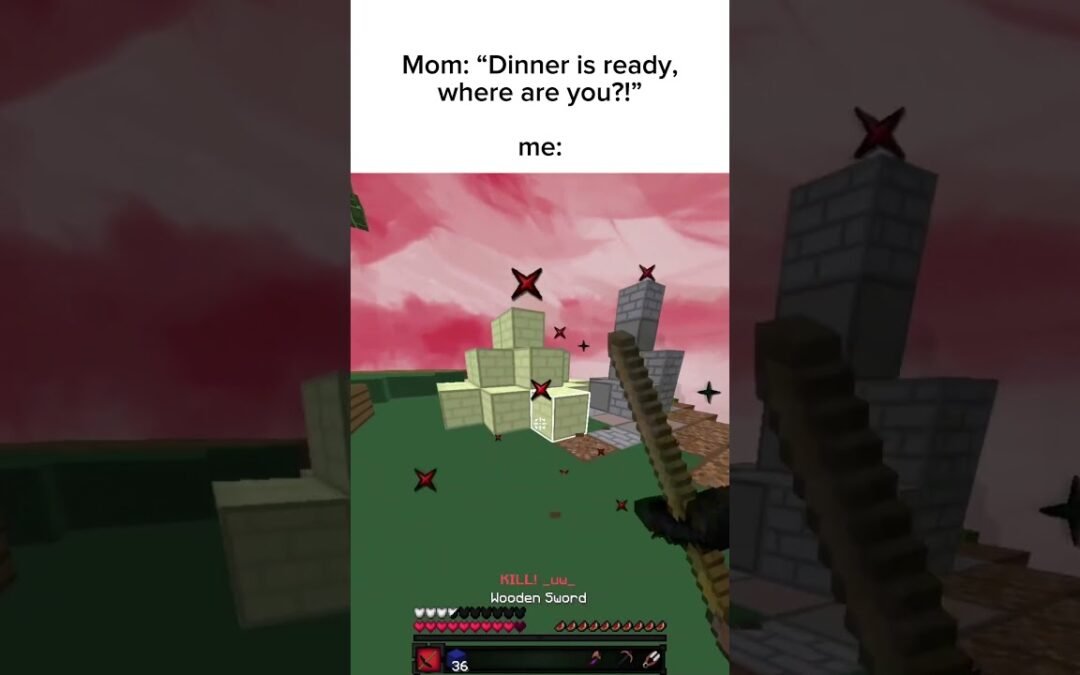 gotta set priorities 😛 #minecraft #bedwars #hypixel #shorts