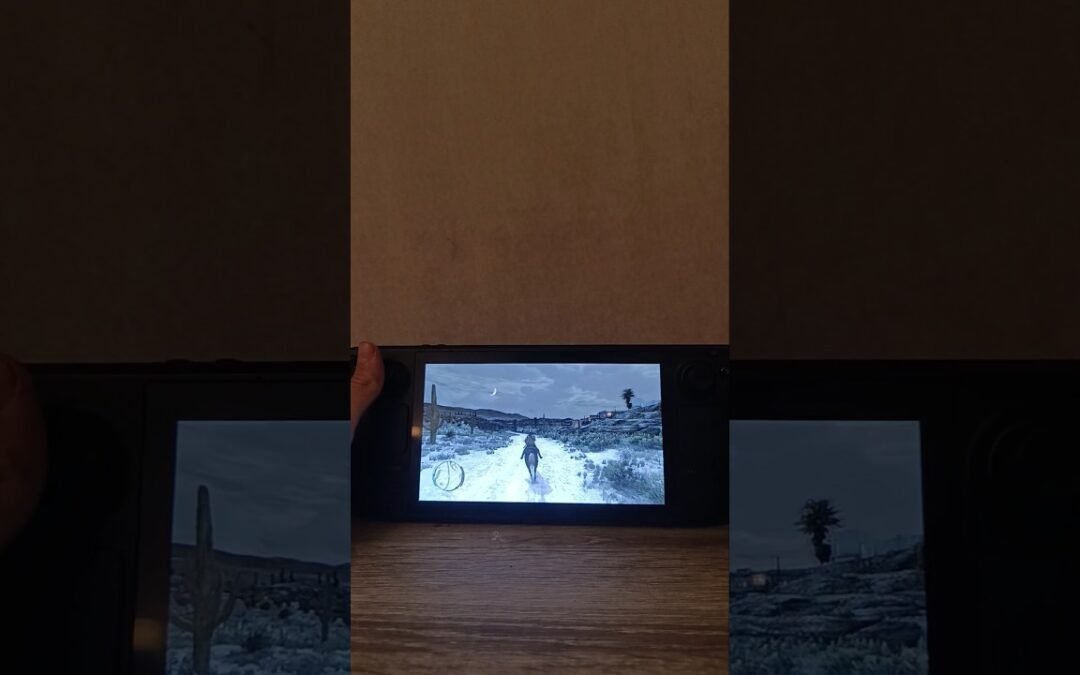 Red Dead Redemption 1, game play and unboxing in Steam Deck. #rdr #rdr2 #steam #sony #deck #gameplay