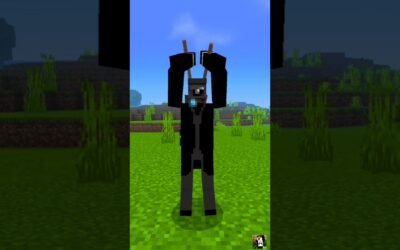 Titan Camera Man !!!😳 | Minecraft Mod| #cameraman #skibiditoilet #minecraft