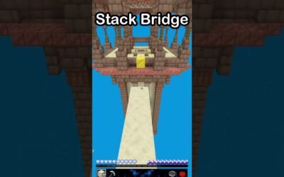The BEST Bridging Methods on Bedrock  #minecraft #hive #bedwars #gaming #bedrock #bridging #zeqa
