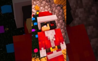 A Minecraft Christmas #shorts