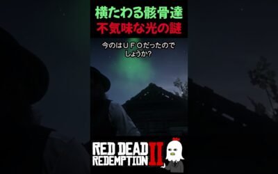 【RDR2】深夜2時に現れる“謎の光” | 99%が知らないRDR2のUFOイベント【レッドデッドリデンプション2】