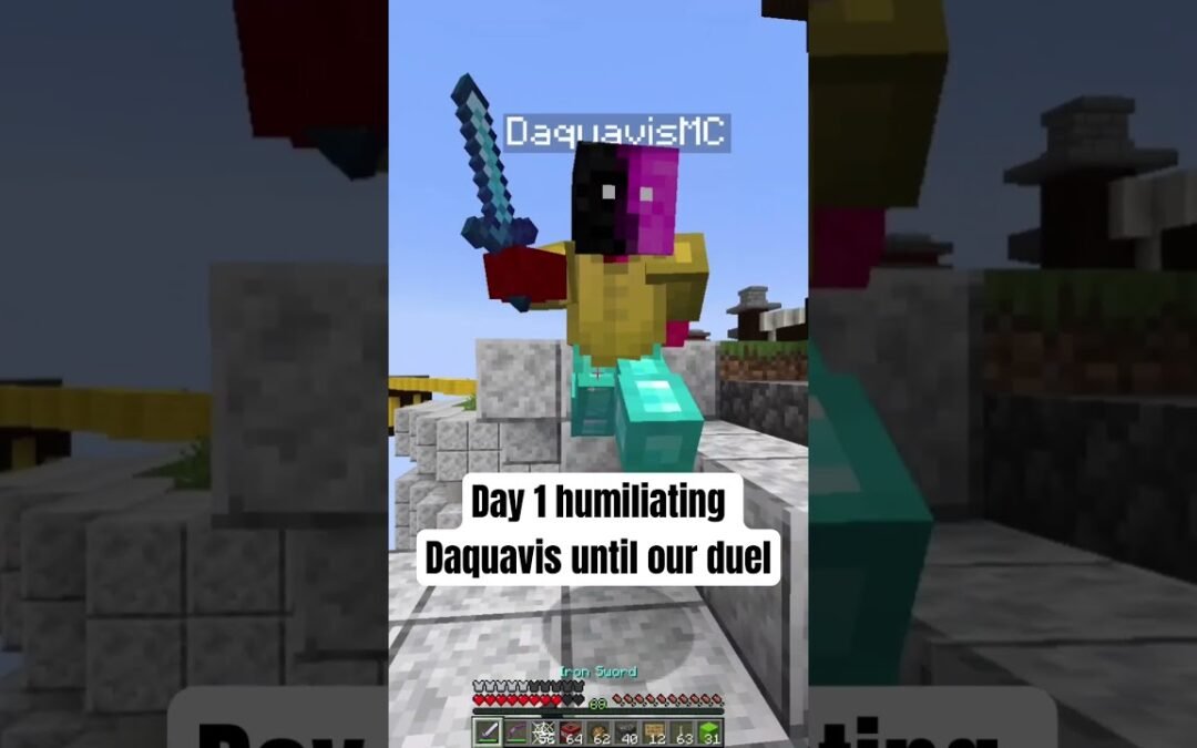 Day 1 Humiliating Daquavis #minecraft
