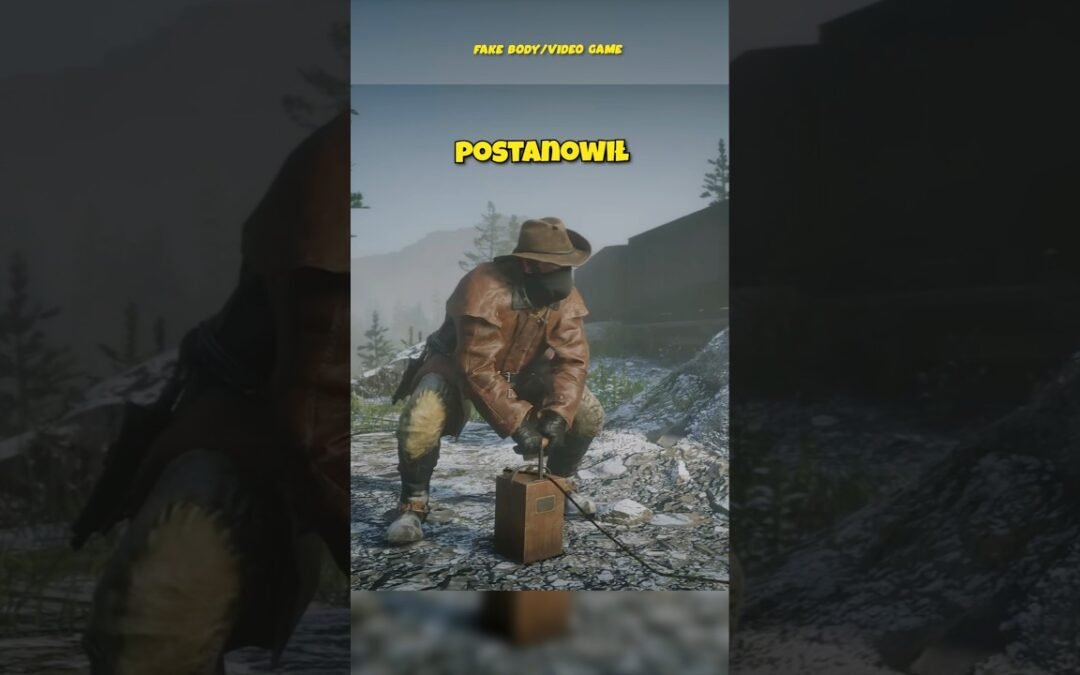 GOŚĆ PRZECHODZI RDR2 W 4 FPS’ach?! 👀💥 – RED DEAD REDEMPTION 2 #shorts