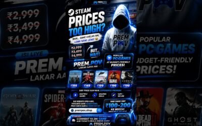 Steam Pe ₹4,999?! 😭 But Yahan Games ₹99 Se! | PC Gaming Deals 🎮 #gamingindia #steamgames #pcgames