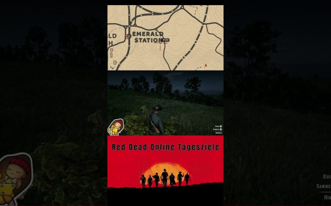 Ändere Gürtelschnalle / Sammle Indianer Tabak / Sammle Himbeeren #ps4 #reddeadonline Tagesziele