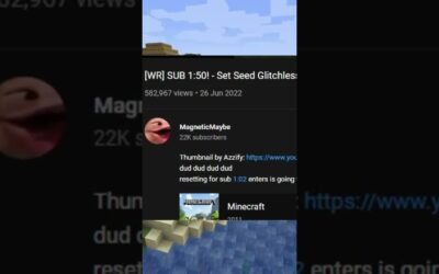 Best SpeedRun Seed in Minecraft 1.19 #shorts #trending