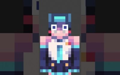 animate custom minecraft characters in blender