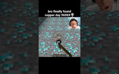 Minecraft Copper Ore Moment