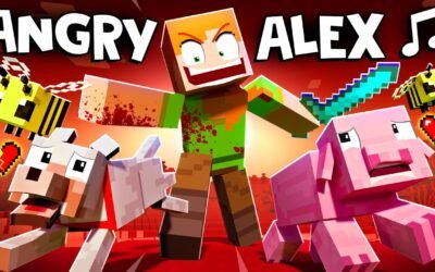 “ANGRY ALEX” 🎵 [VERSION A] Minecraft Animation Music Video