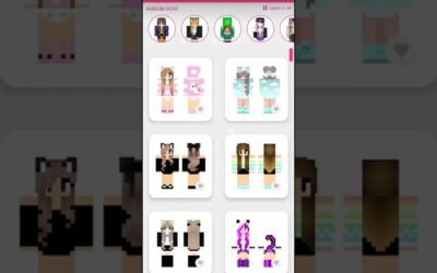 girls skins for Minecraft 😱#viral #shortsvideo #ytshortsindia #minecraft