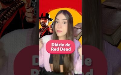 Ela RECRIOU o diário de Red Dead Redemption 2 🤯 #reddeadredemption #rdr2 #jogamombo