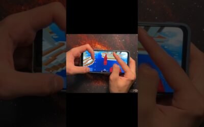 HANDCAM RUSH TELLY BRIDGE IN BEDWARS ON PHONE💀🔥 #minecraft #pojavalauncher #phone #handcam #rush