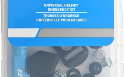 Bauer Universal Hockey Helmet Repair Kit – Includes Travel Case, Screwdriver and 22 pcs
