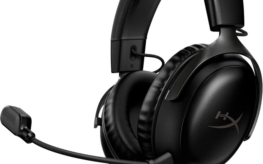 HyperX Cloud III – Wired Gaming Headset, PC, PS5, Xbox Series X|S, Angled 53mm Drivers, Spatial Audio, Memory Foam, Durable Frame, Ultra-Clear 10mm Mic, USB-C, USB-A, 3.5mm – Black