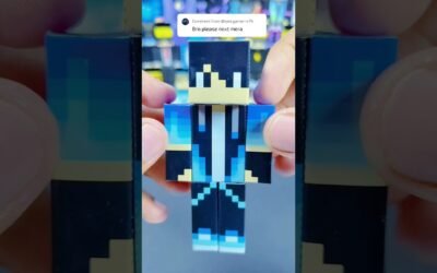 Minecraft Skins Paper Craft ✂️ Easy DIY”#Minecraft Skin in Real Life 🤯 (Paper Craft)