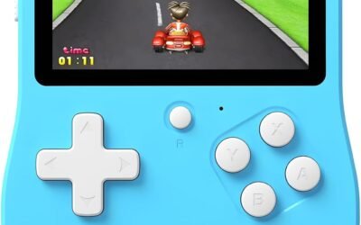 32 Bit Handheld Games for Kids Preloaded 139 Retro Video Games, Blue